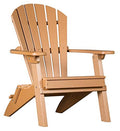 4 Season Cedar Foldable Adirondack Chair with Cup Holder I40529