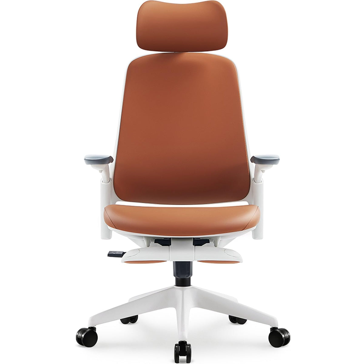 Leather Ergonomic Office Chair with Footrest R9904