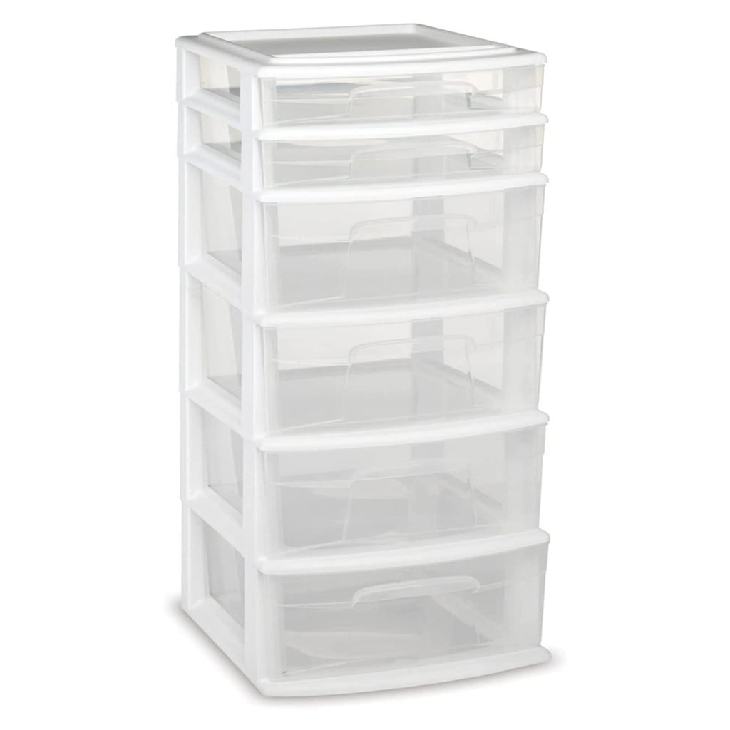 6-Tier Storage Cart with Removable Wheels N83896