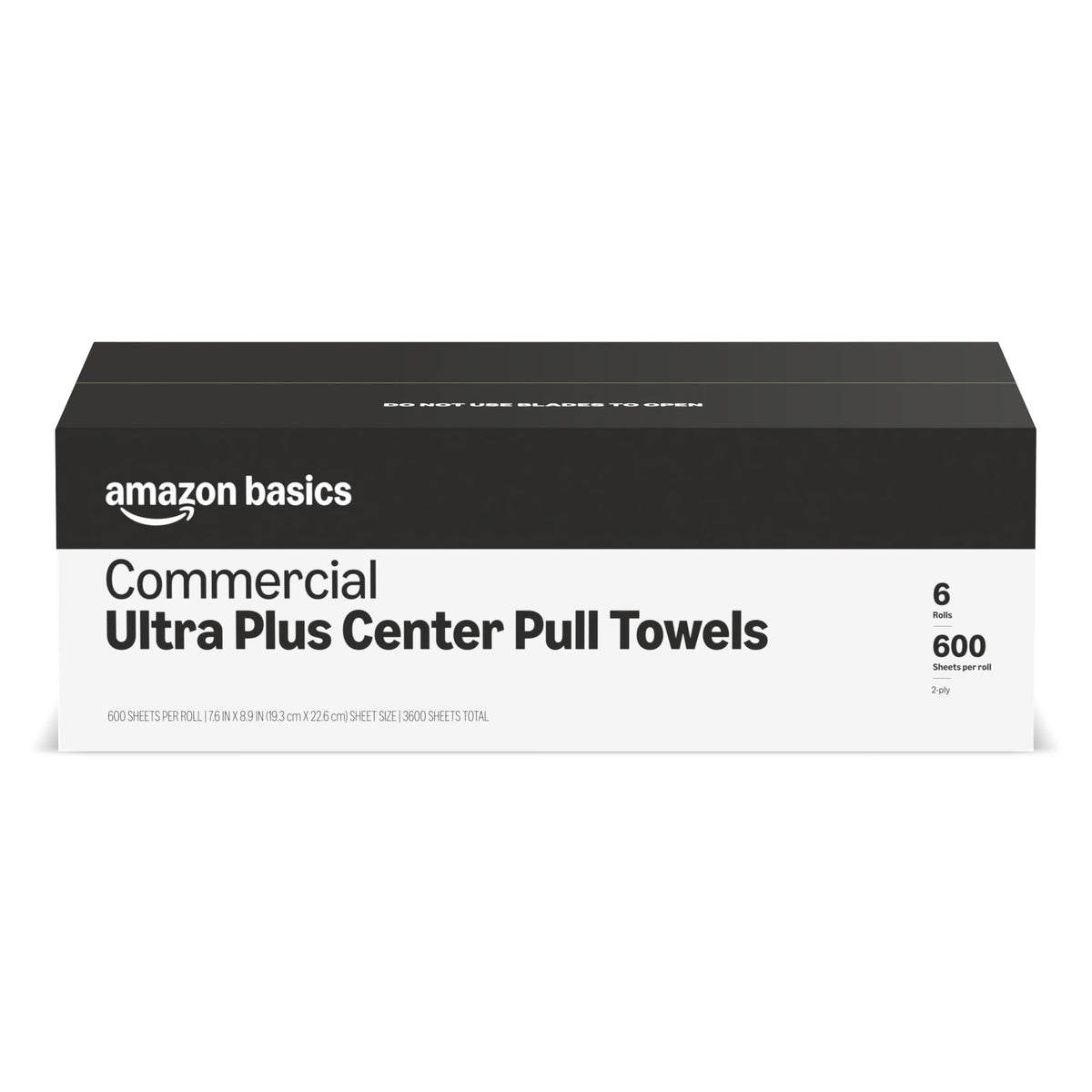 2-Ply White Paper Towels, 6 Rolls O36441