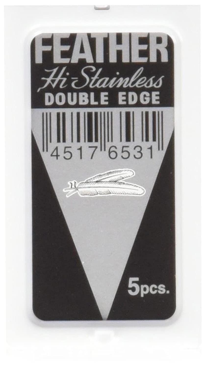 Stainless Steel Double-Edge Blades 5 ct O6016