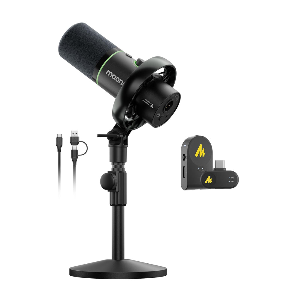Hybrid Wireless Podcast Microphone W1340