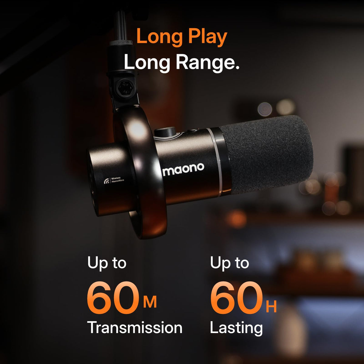 Hybrid Wireless Podcast Microphone W1340