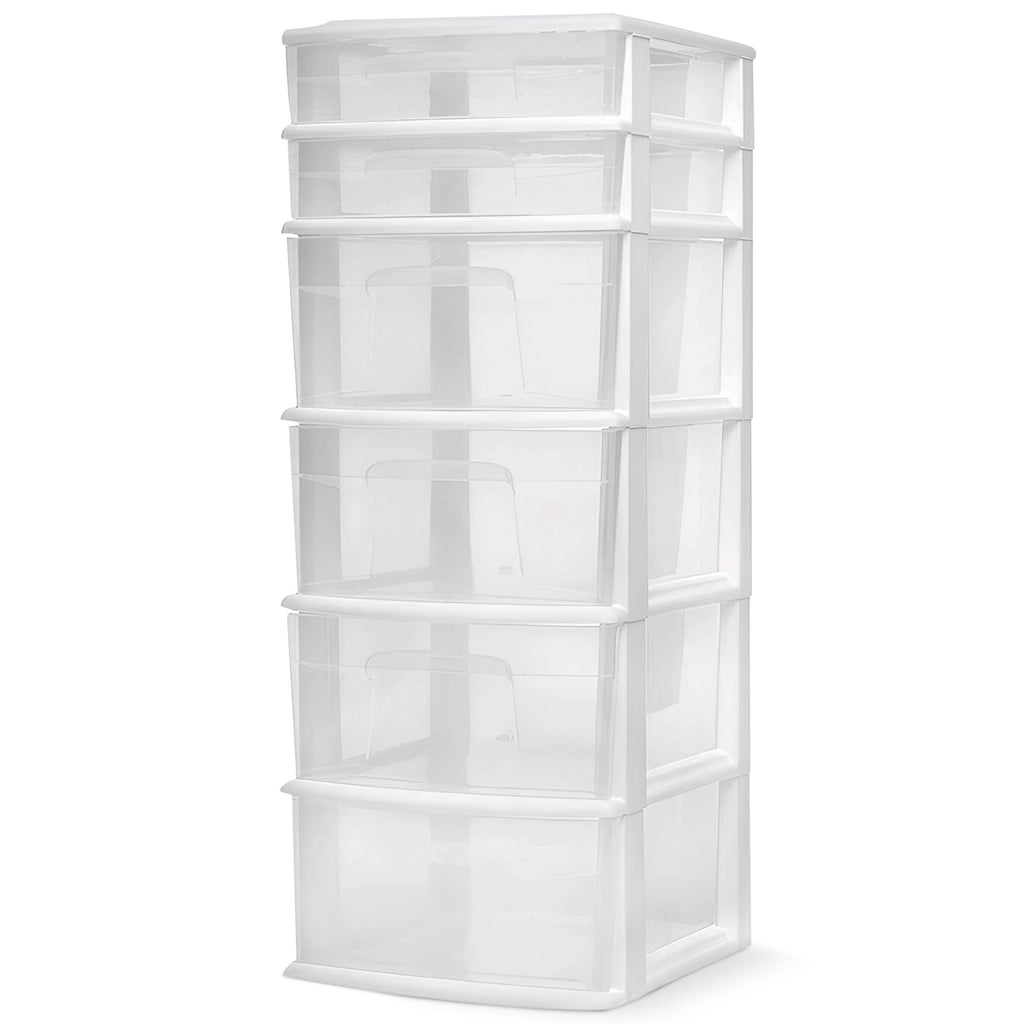 6-Tier Storage Cart with Removable Wheels N83896