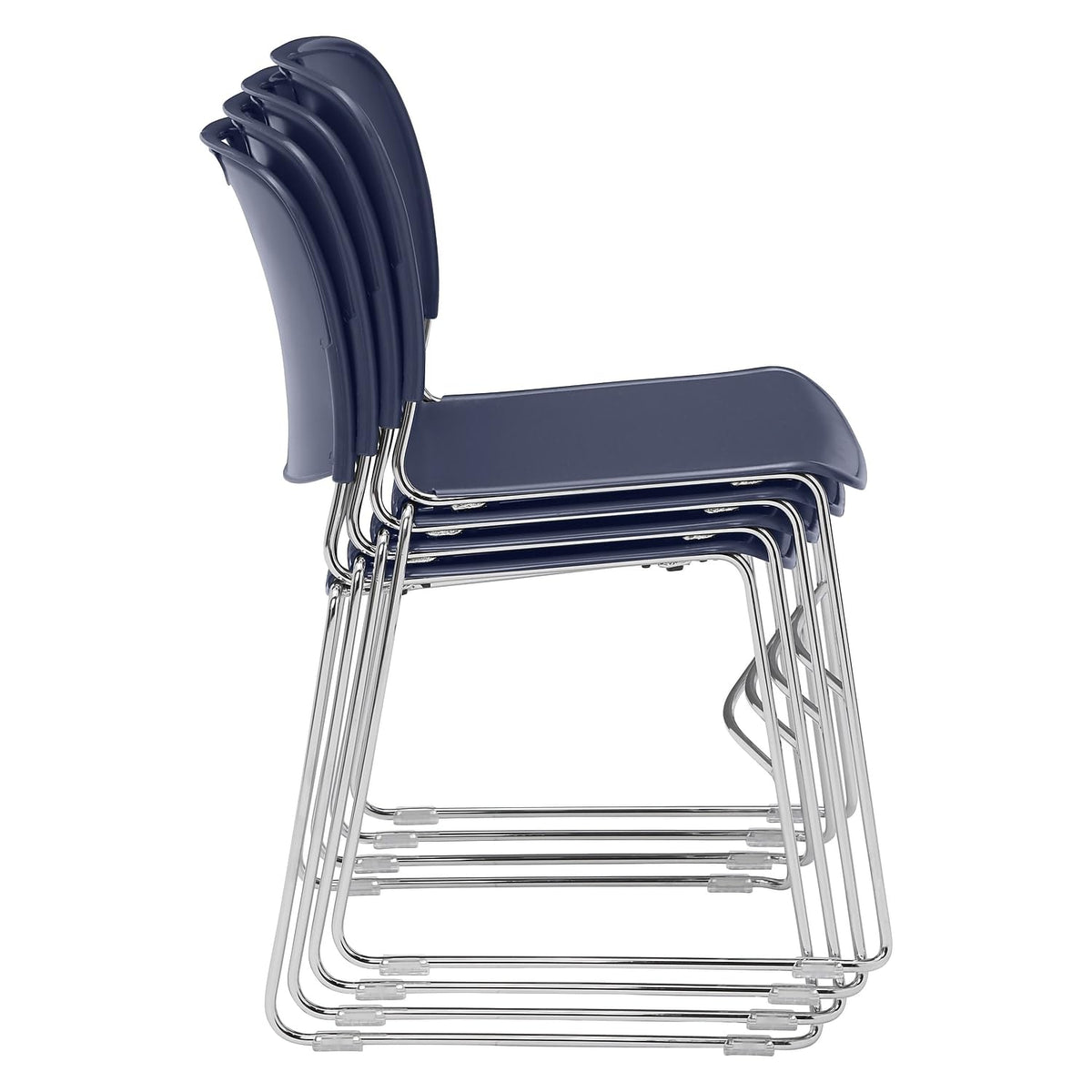 Navy Blue Stack Chair 4 Pack R5144