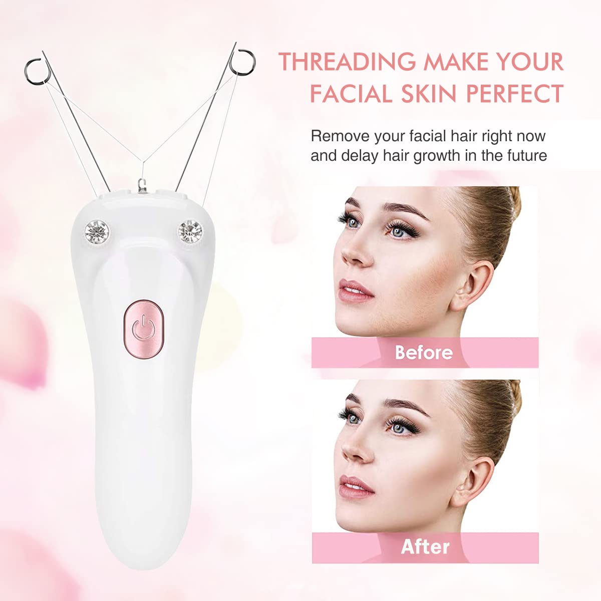 Cordless Electric Facial Hair Remover Z553