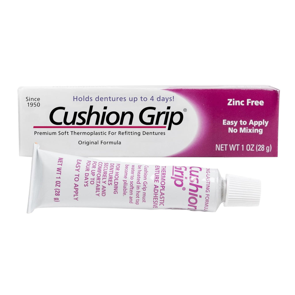 Cushion Grip Thermoplastic Denture Adhesive 1 oz R668