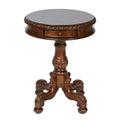 Autumn Cherry Pedestal End Table K20492