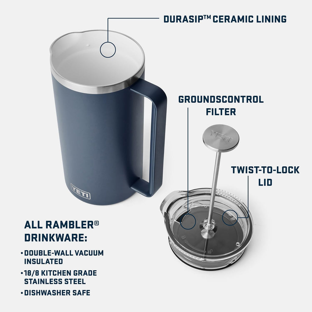 64 oz French Press Coffee Maker S7821