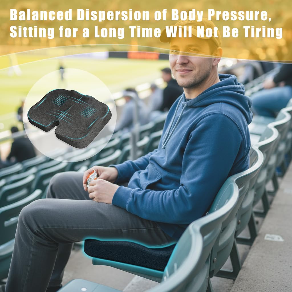 Extra Thick 50D High Density Stadium Seat Cushion M1926