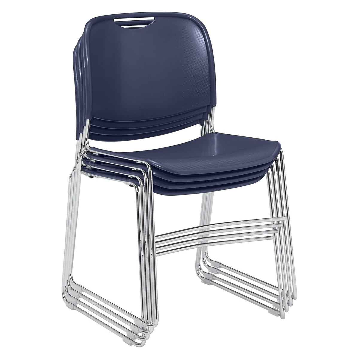 Navy Blue Stack Chair 4 Pack R5144