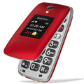 Unlocked 4G Big Button Flip Cell Phone with SOS Button & Charging Dock U4645