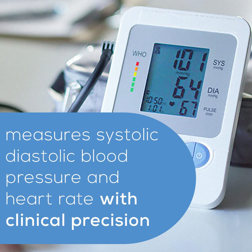 Upper Arm Blood Pressure Monitor with Large Cuff O798
