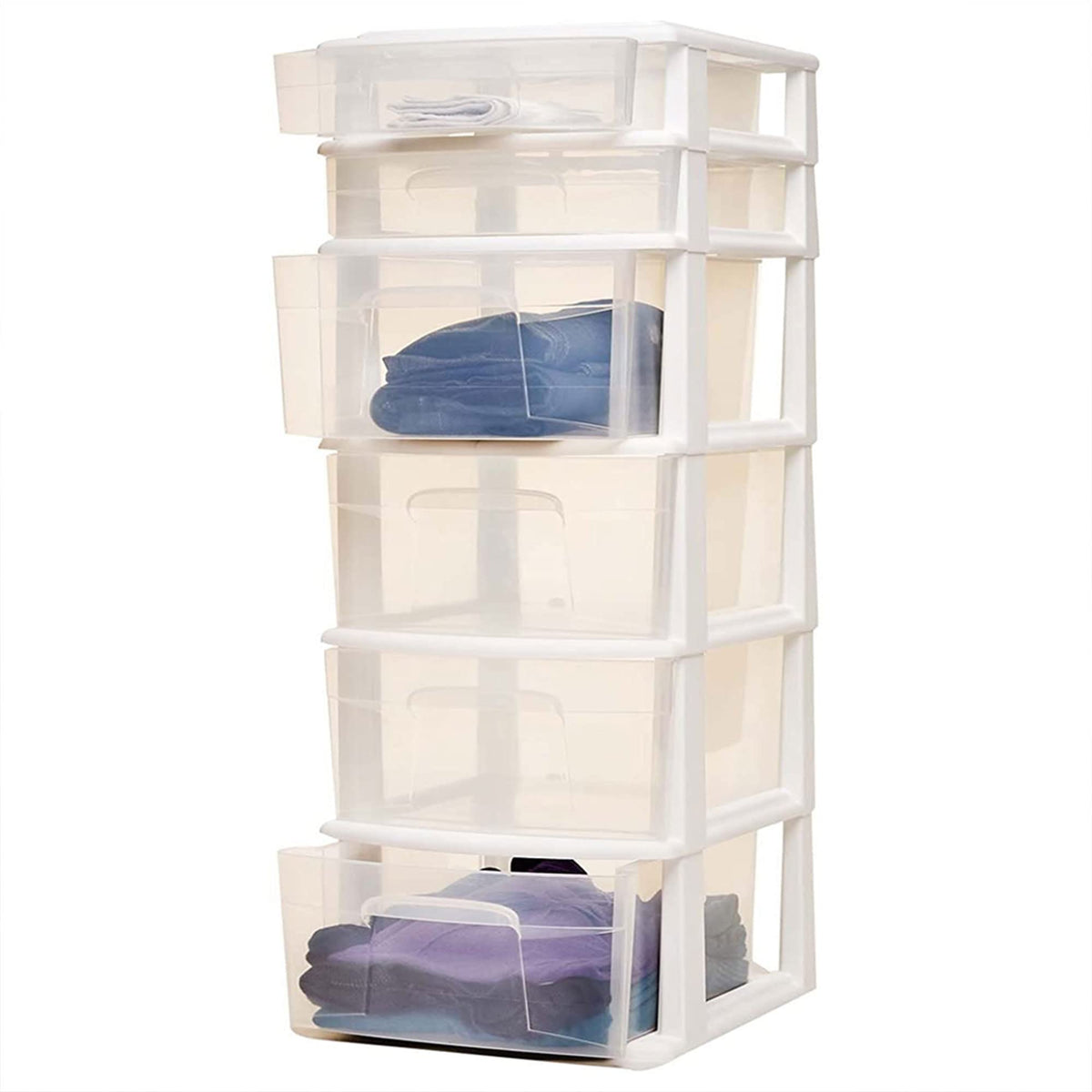 6-Tier Storage Cart with Removable Wheels N83896