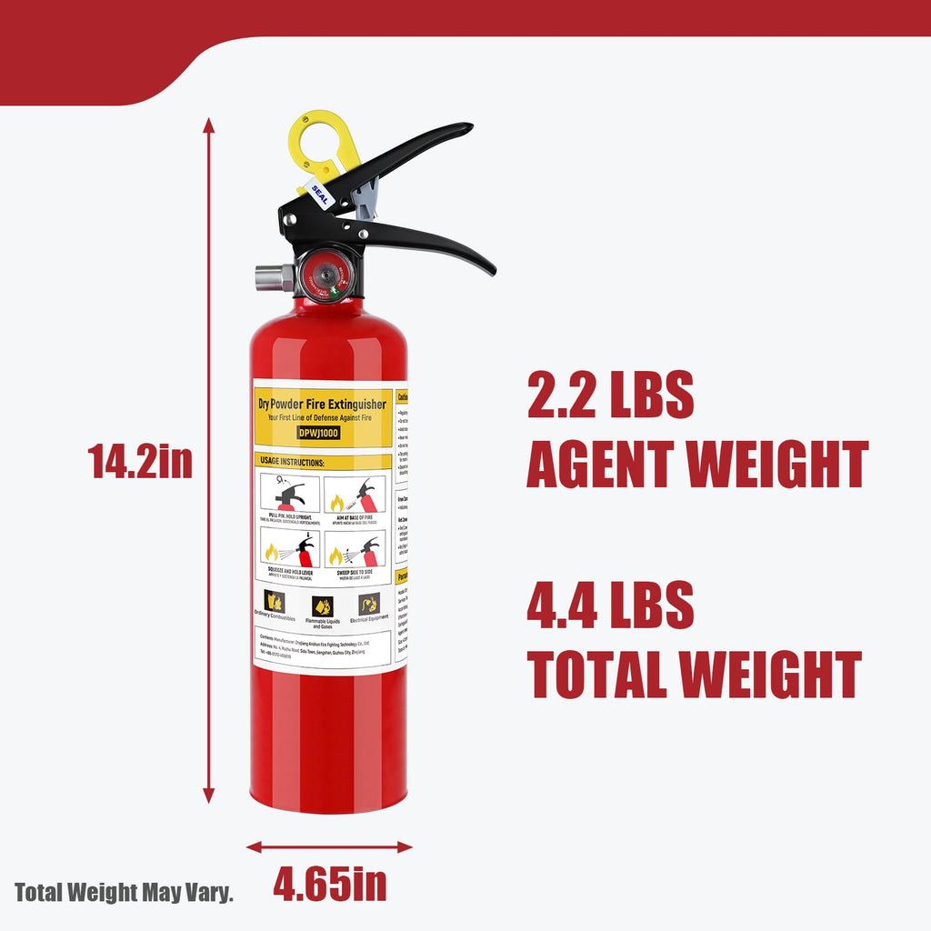 2.5 lb ABC Dry Chemical Fire Extinguishers R204