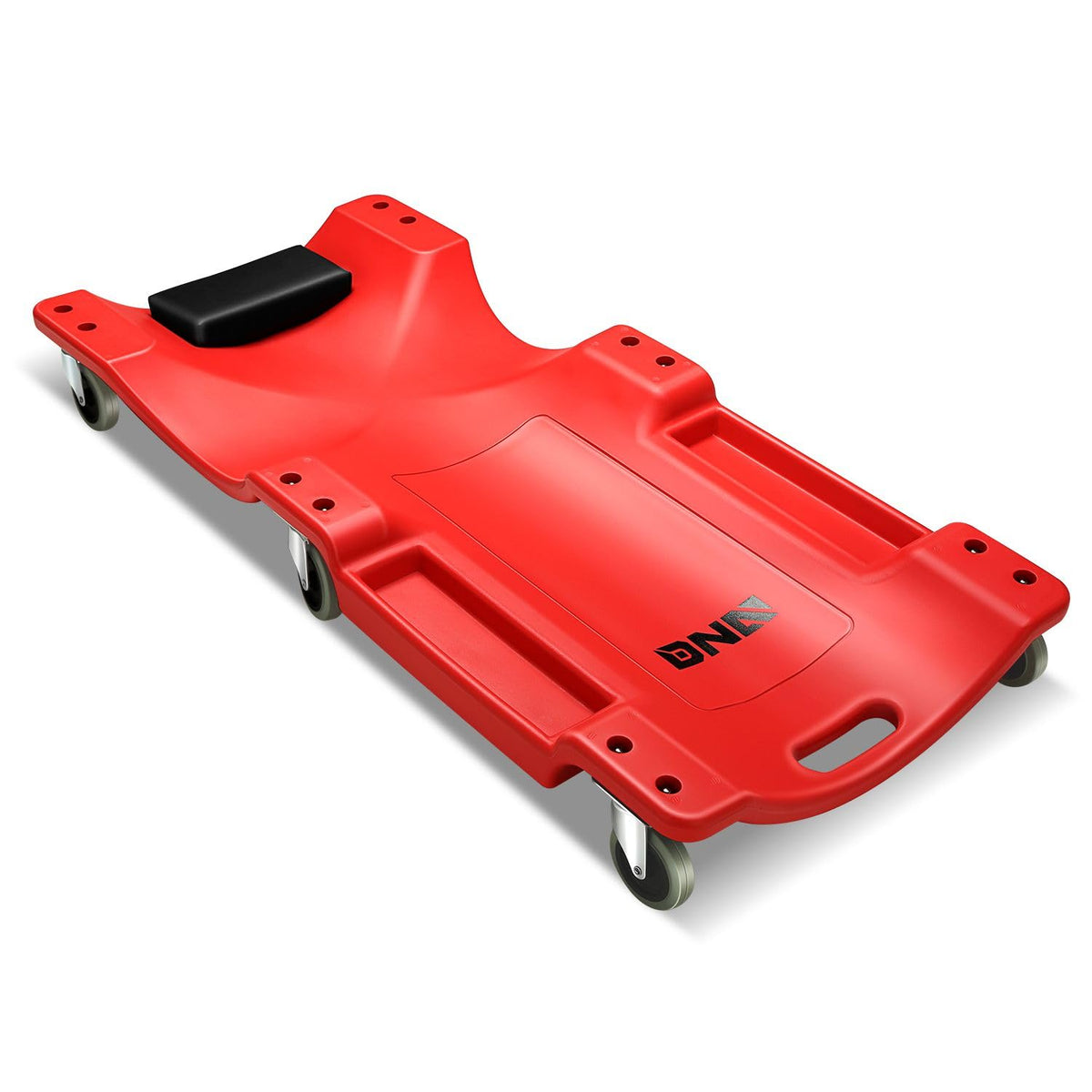 40 Inch Low Profile Rolling Creeper with Padded Headrest J694