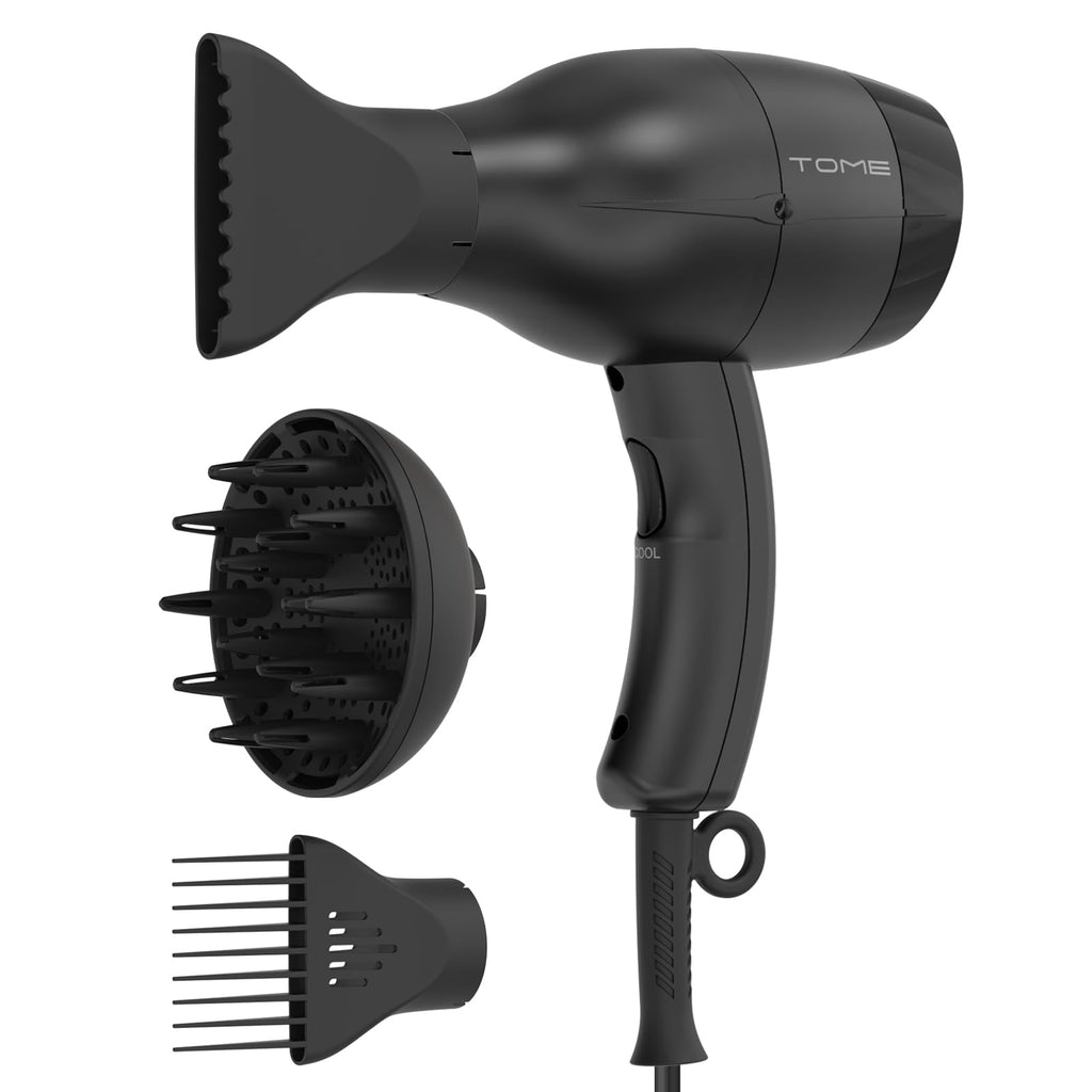 1875W Ionic Blow Dryer with Diffuser and Comb Attachment N58617