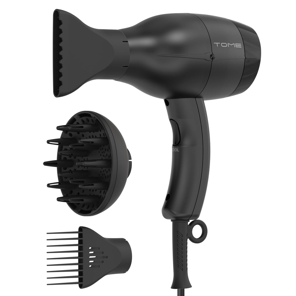 1875W Ionic Blow Dryer with Diffuser and Comb Attachment N58617