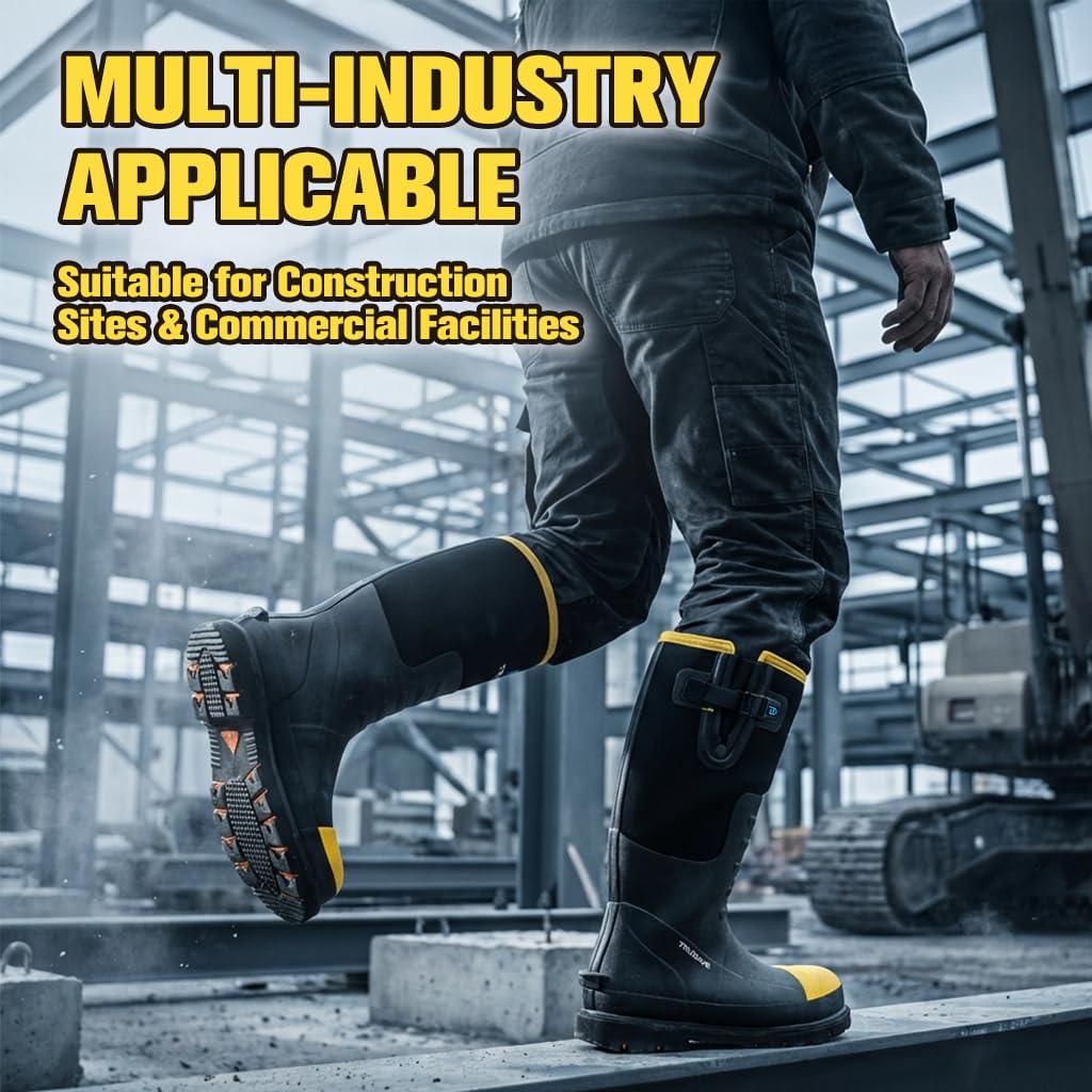 Steel Toe Waterproof Rubber Work Boots X2700
