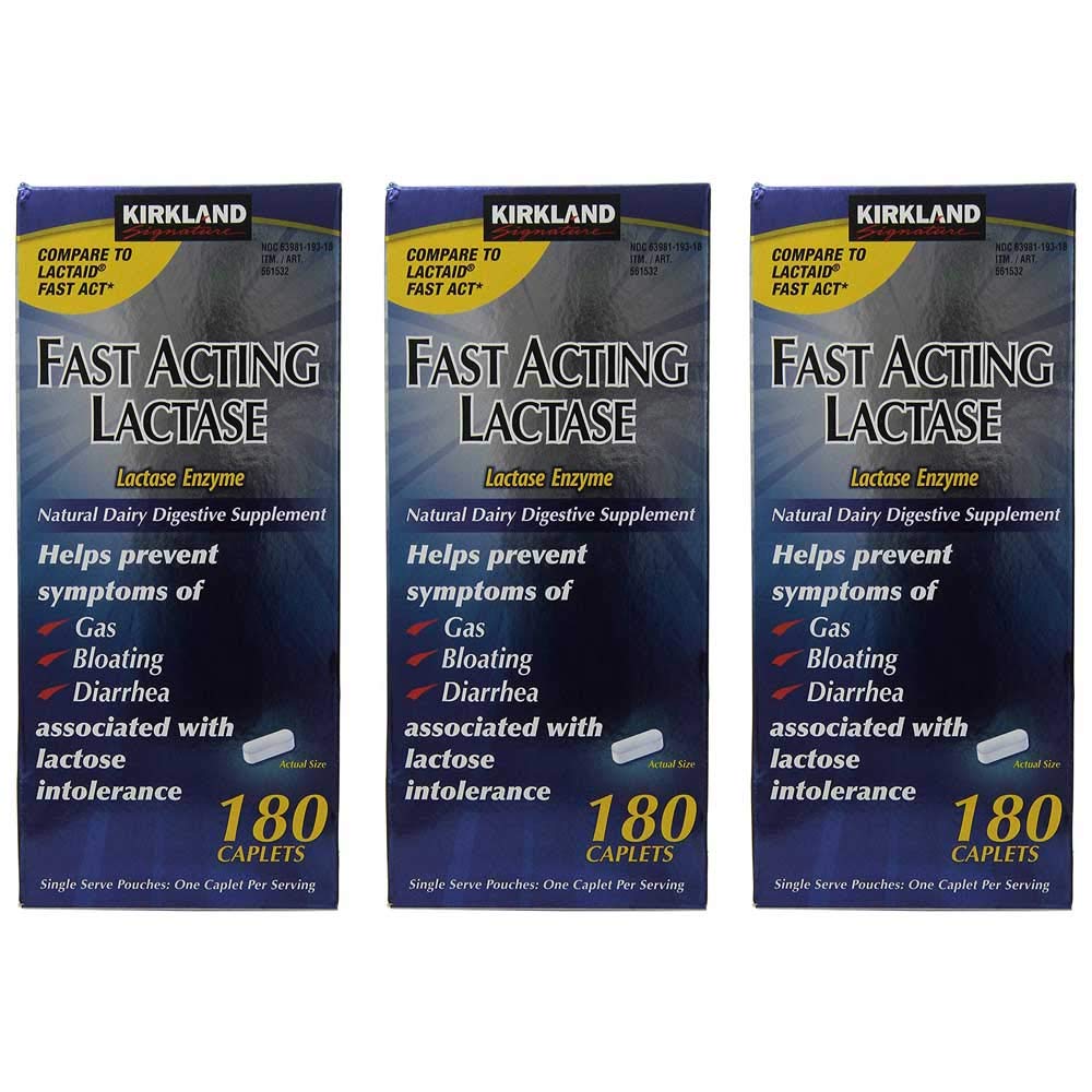 Fast Acting Lactase 3 Pack O24441