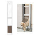 Adjustable Height Aluminum Frame Sliding Glass Door Dog Door H41154