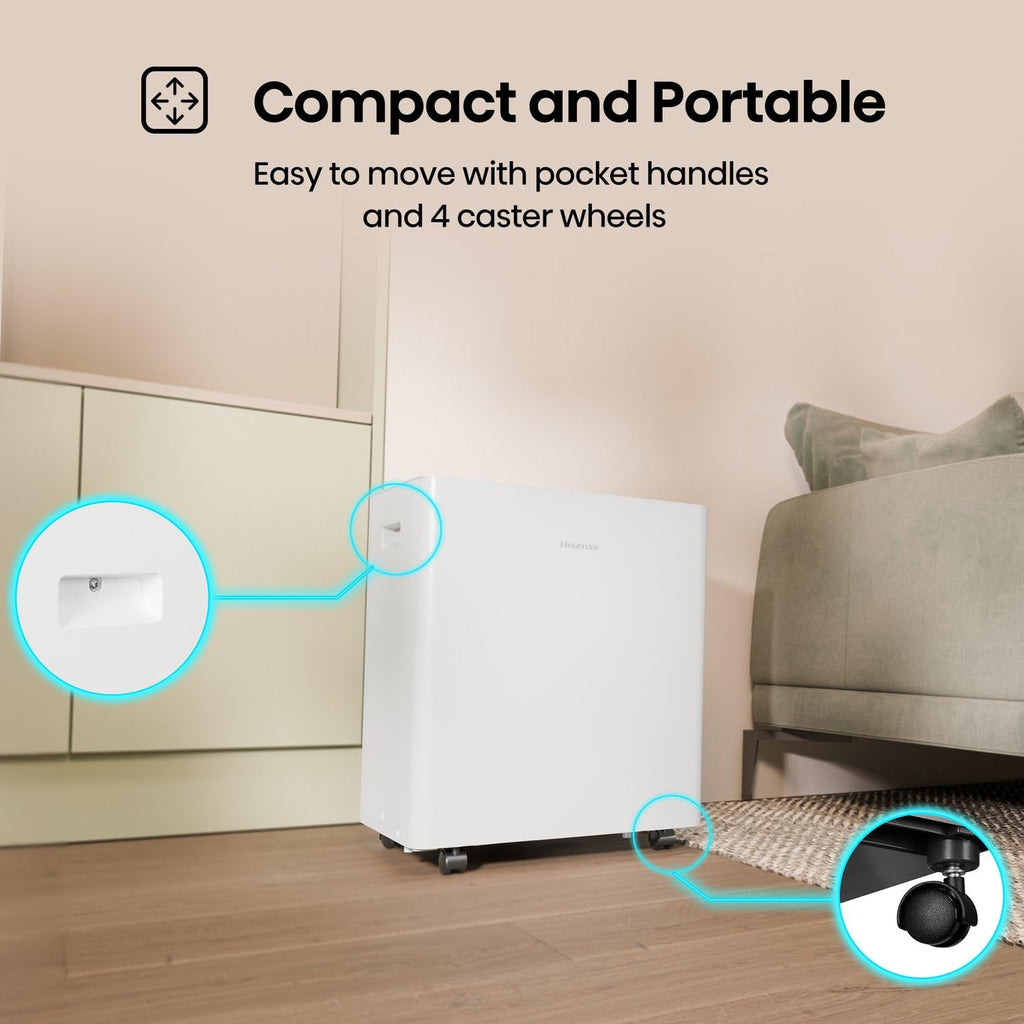 50-Pint Portable Dehumidifier with Built-In Pump C4378