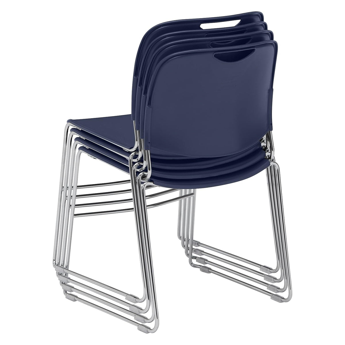Navy Blue Stack Chair 4 Pack R5144