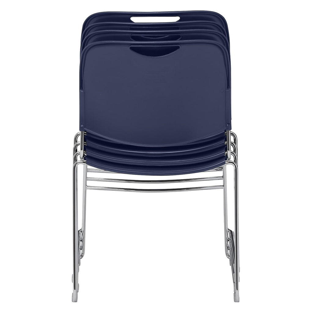 Navy Blue Stack Chair 4 Pack R5144