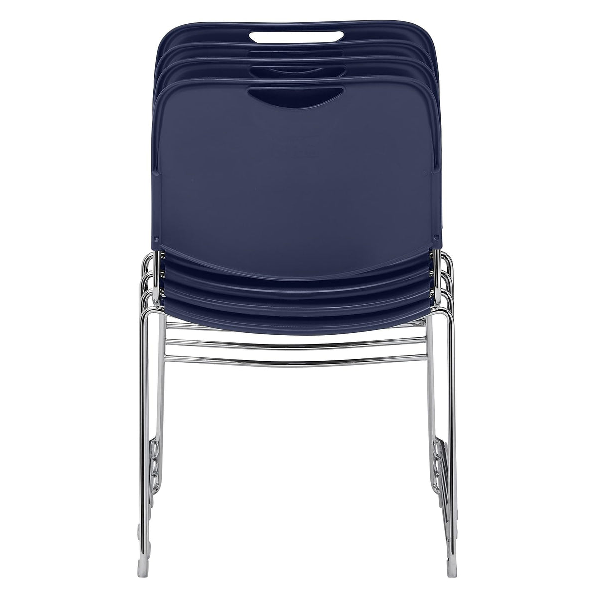 Navy Blue Stack Chair 4 Pack R5144