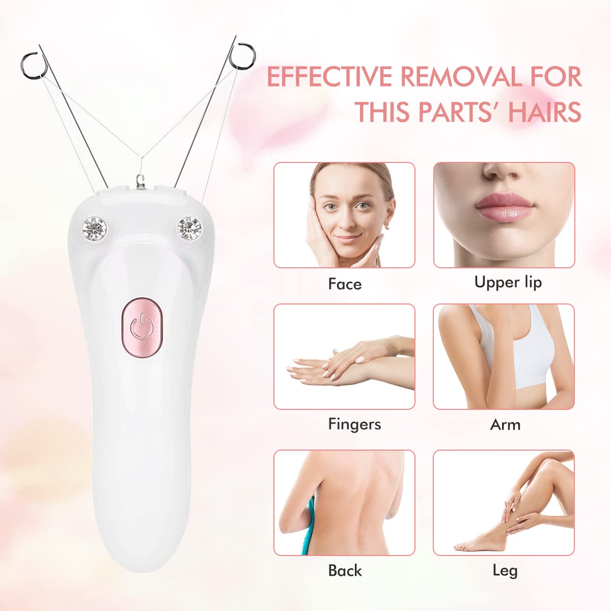 Cordless Electric Facial Hair Remover Z553