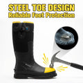 Steel Toe Waterproof Rubber Work Boots X2700