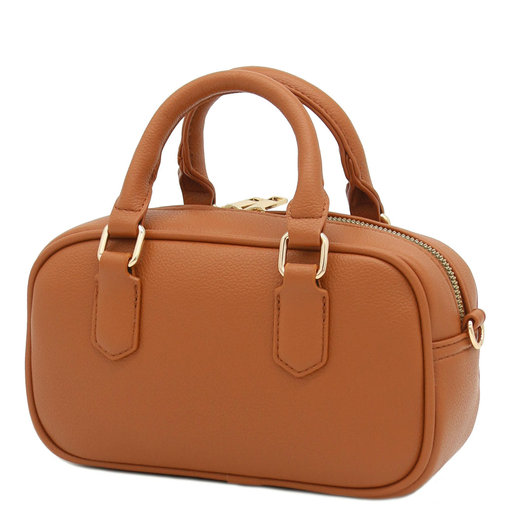 Mini PU Leather Satchel Crossbody Bag M814