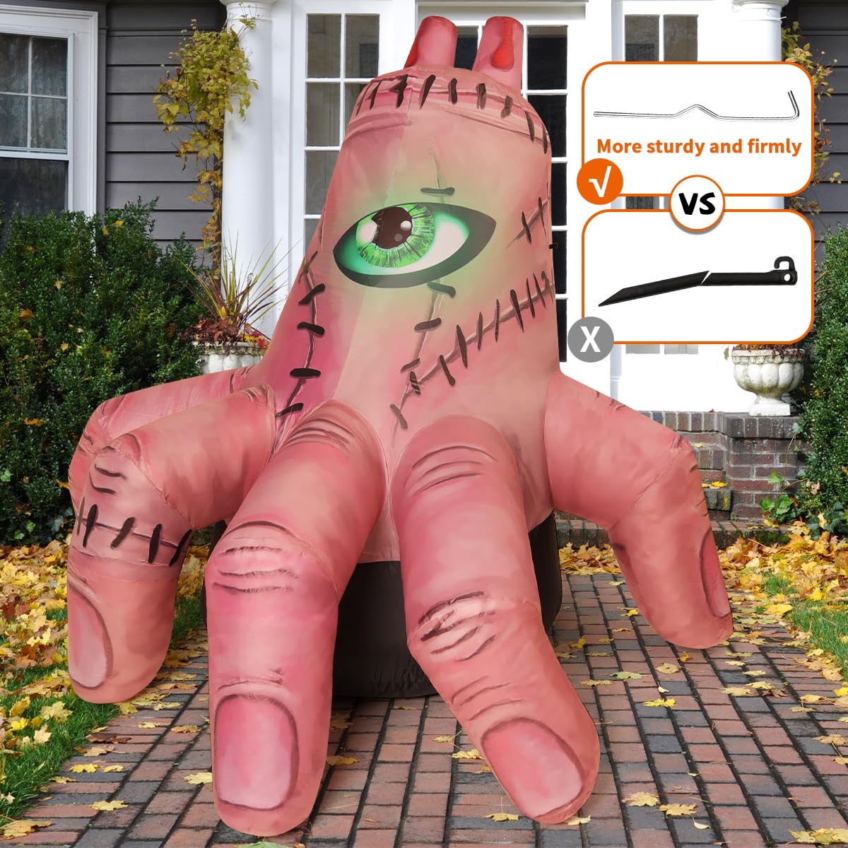 6 FT Halloween Inflatables with Built-in LEDs M339