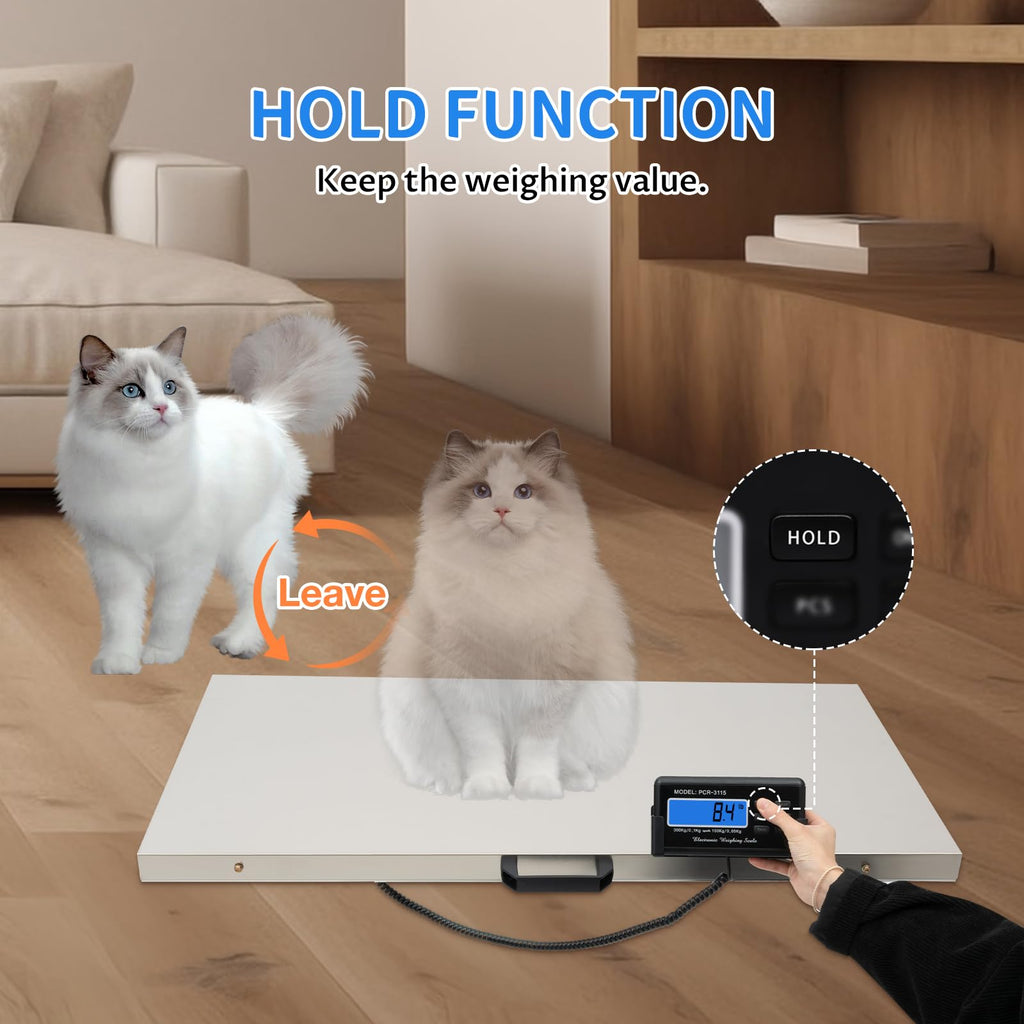 660lbs Digital Veterinary Scale with LCD E781
