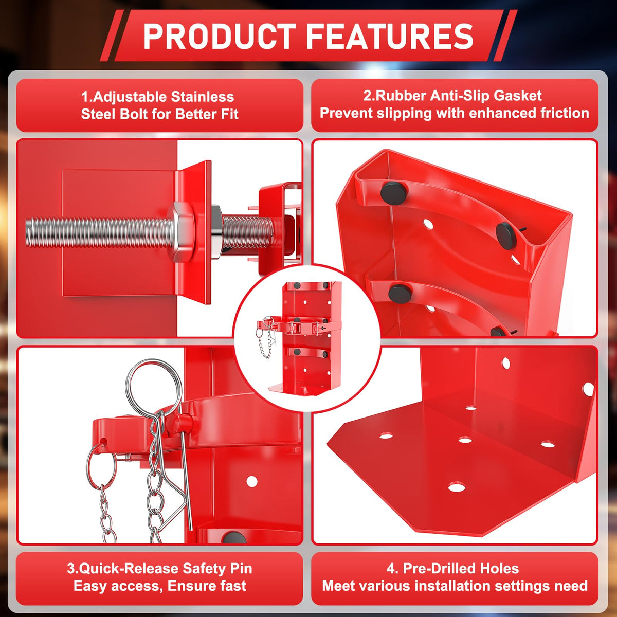 Heavy Duty Fire Extinguisher Mount C318479