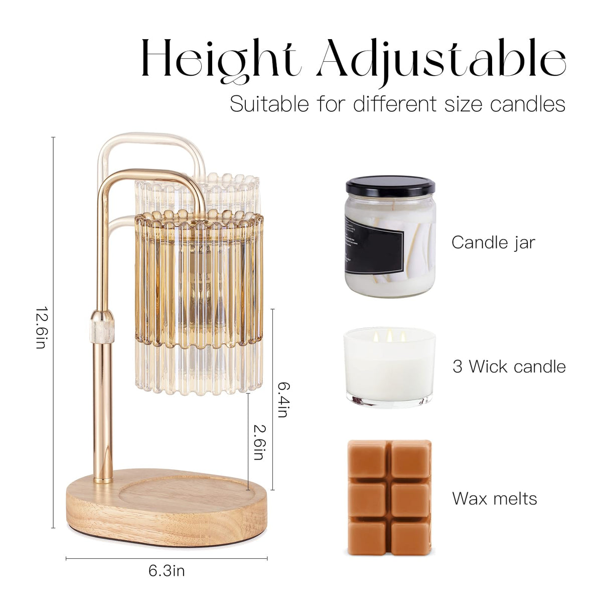 Candle Warmer Lamp with Timer Z98672