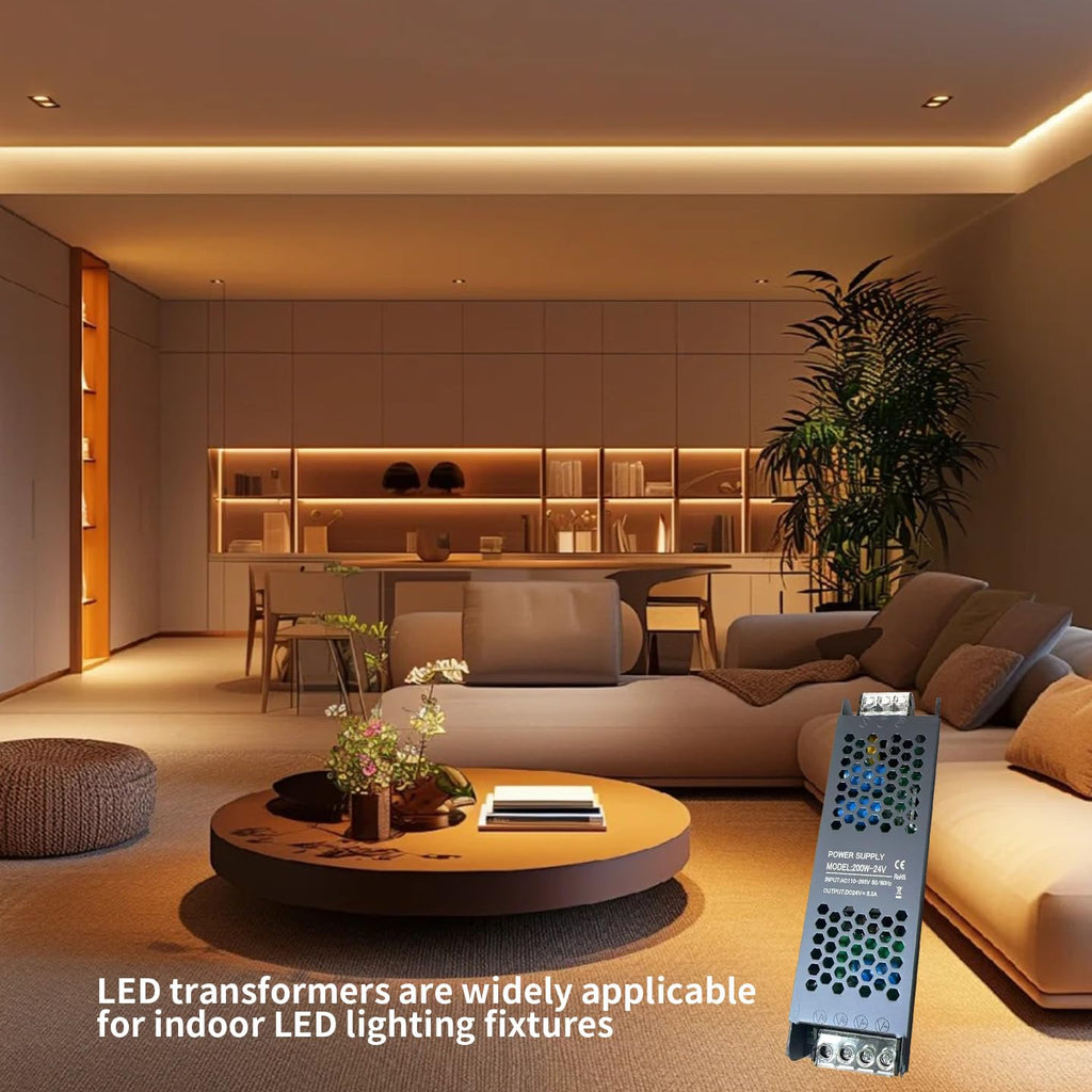 200W Ultra Slim 12v LED Driver Power Supply Y184742