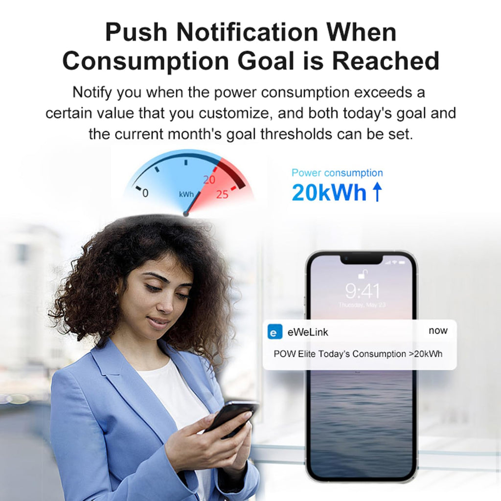 WiFi Smart Energy Monitor with Remote Control O16445