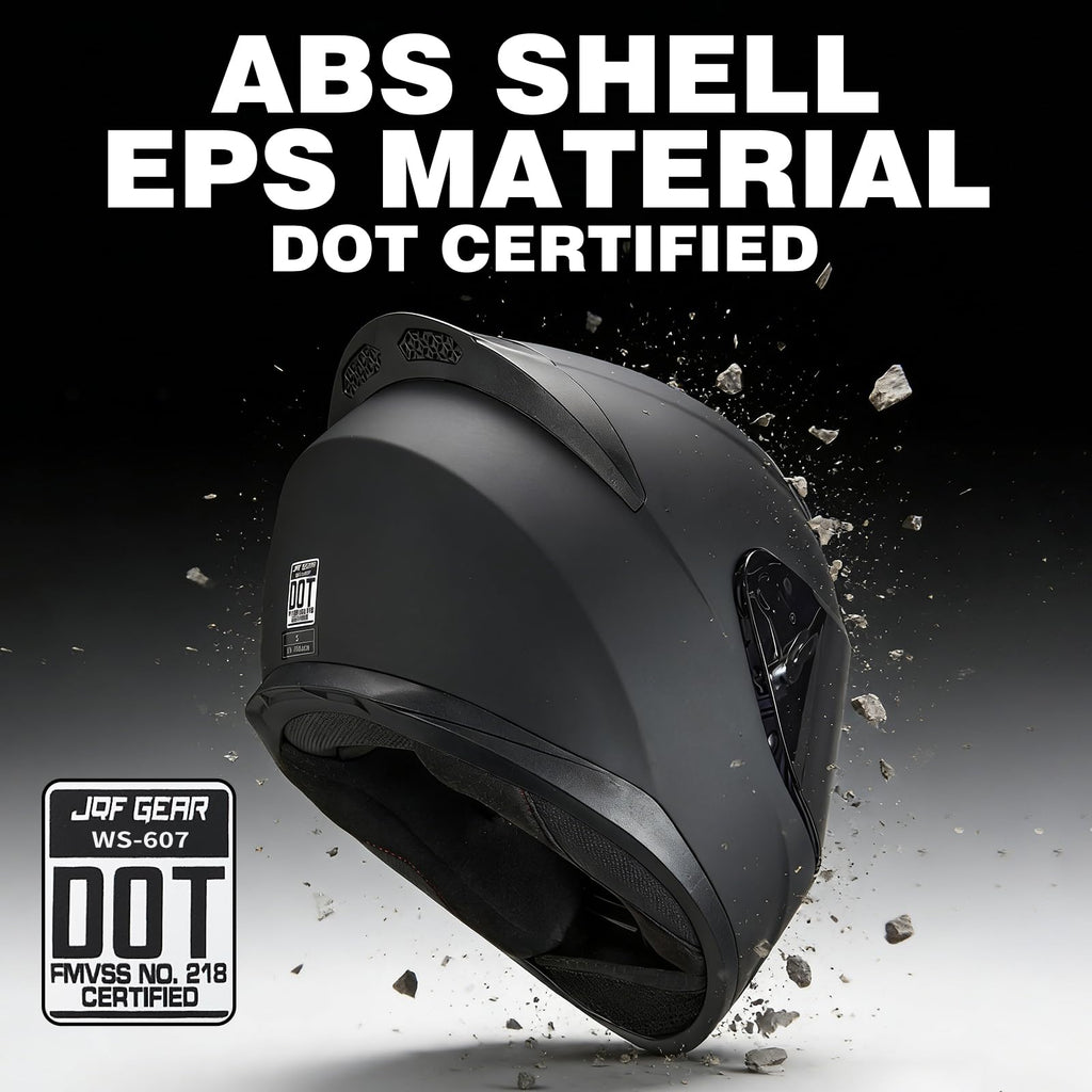 Full Face Motorcycle Helmet DOT Approved X968359