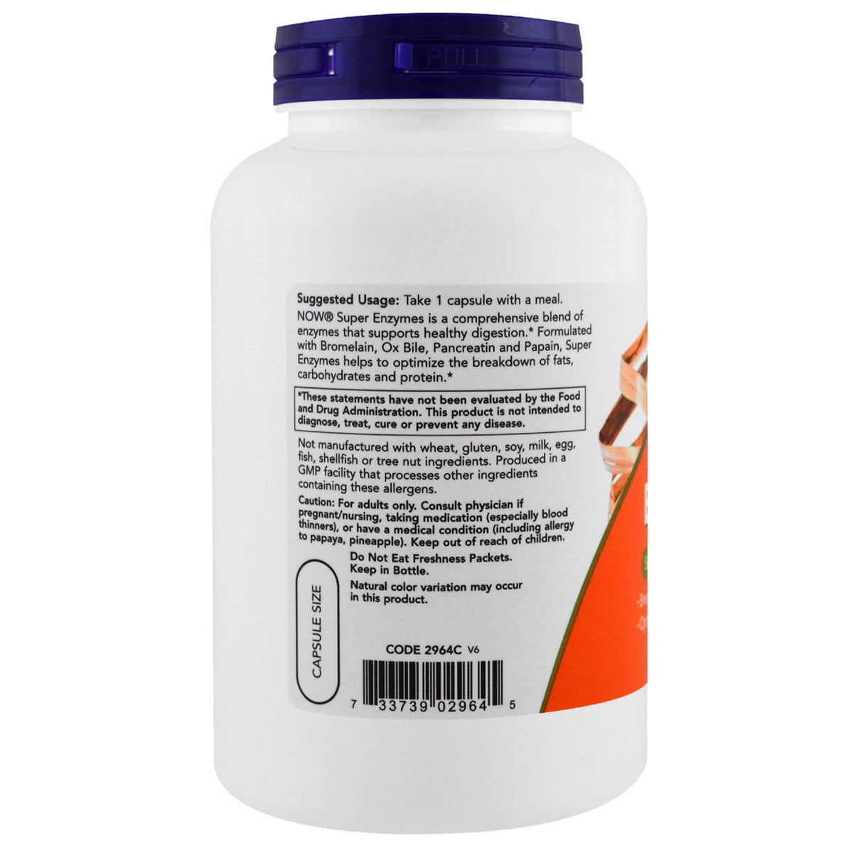 Super Enzymes 180 Capsules, 2 Pack V13265