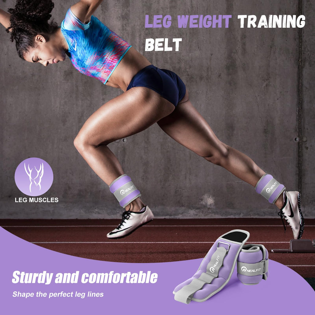 Ankle Weights with Adjustable Strap H9699