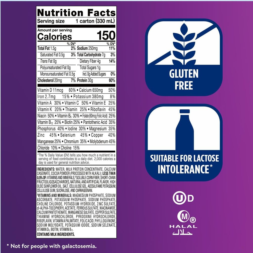Milk Chocolate Protein Shake 12 Pack F4444
