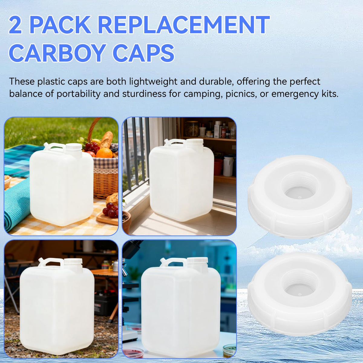70MM Carboy Cap B82070