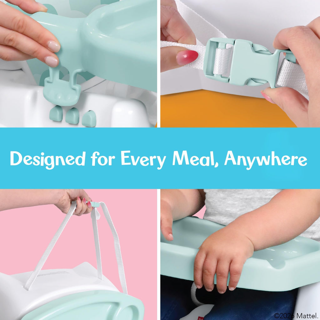 Adjustable Booster Seat with Safety Straps J7580
