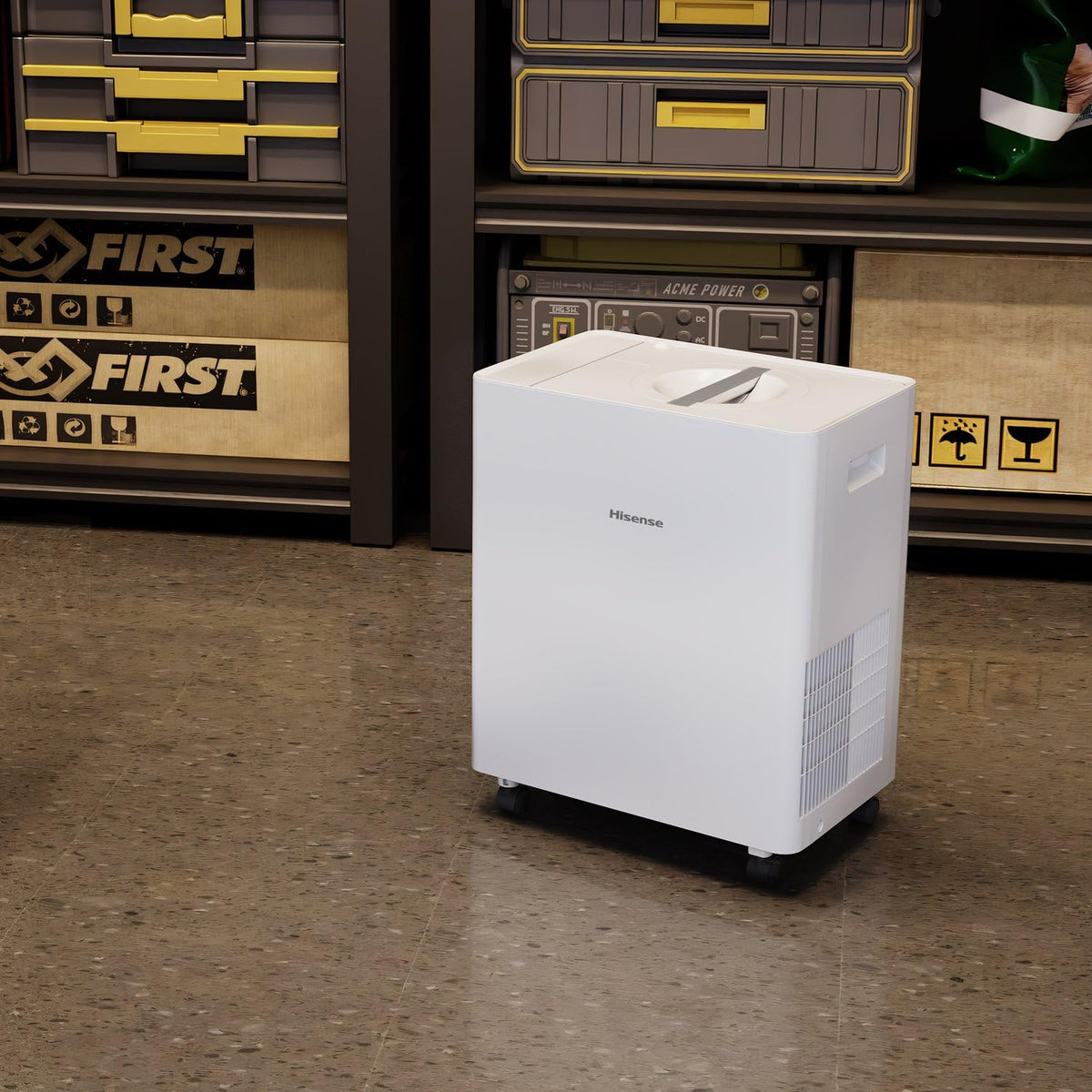 50-Pint Portable Dehumidifier with Built-In Pump C4378