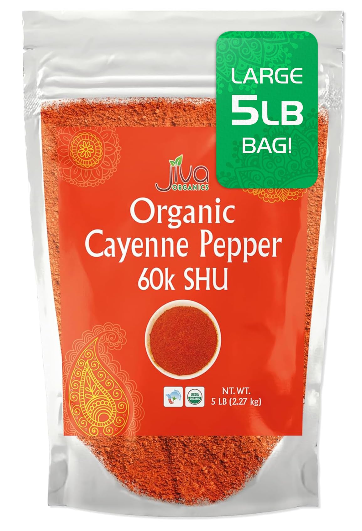 Cayenne Pepper Powder 5 LB Bulk Bag M64162