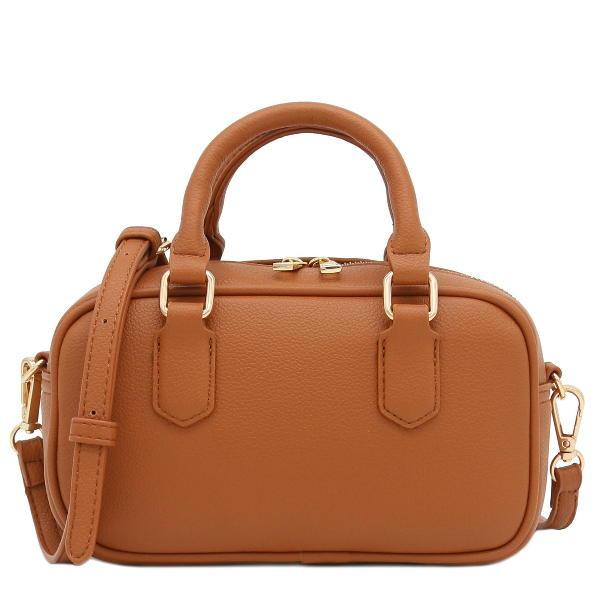Mini PU Leather Satchel Crossbody Bag M814