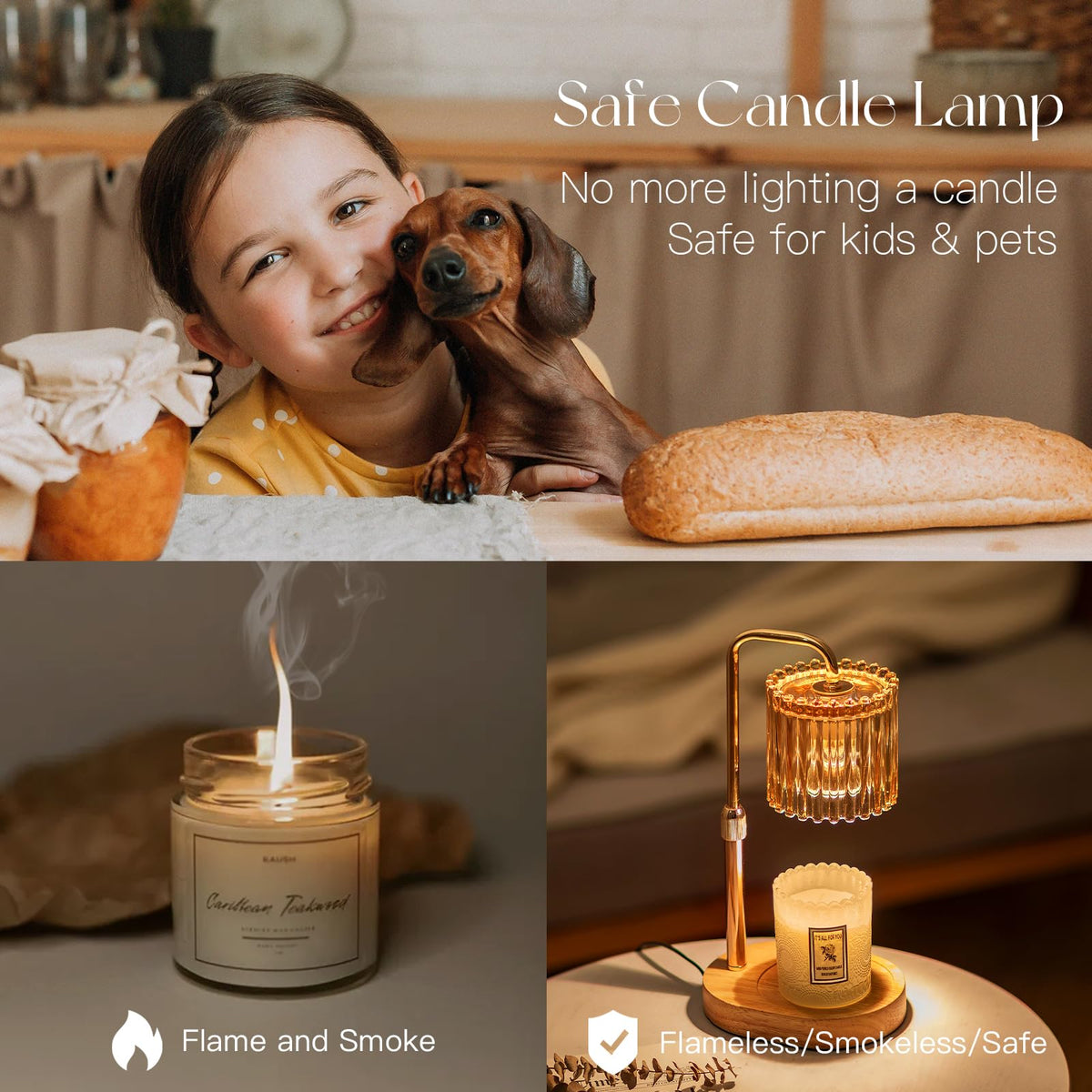 Candle Warmer Lamp with Timer Z98672