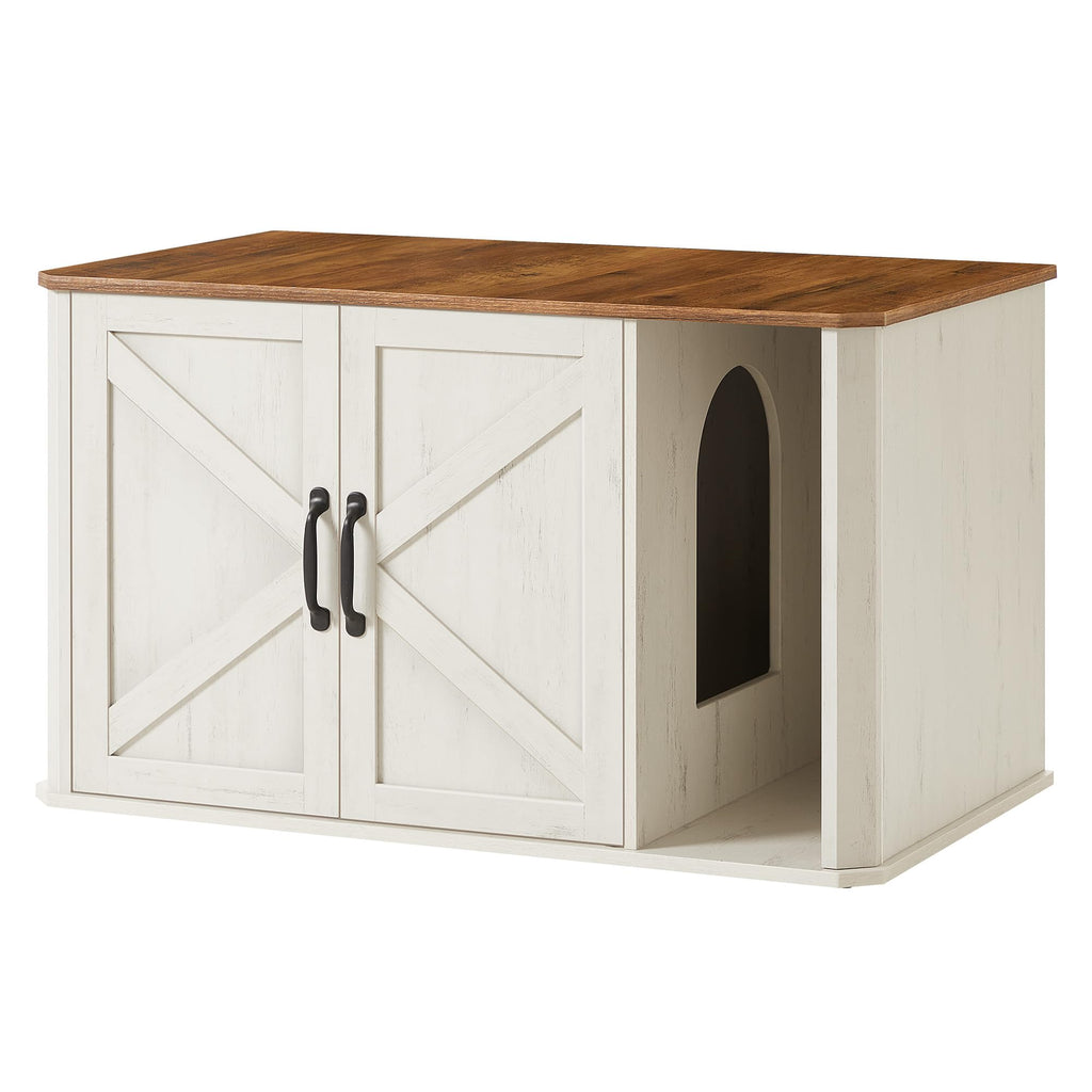 Modern Cat Litter Box Enclosure I50862