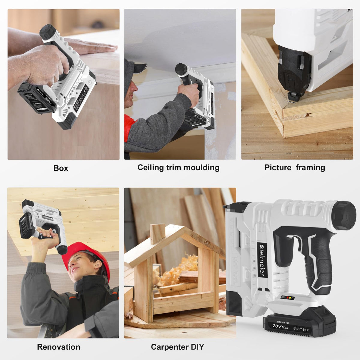 18 Gauge 2 in 1 Cordless Brad Nailer Stapler Y2310